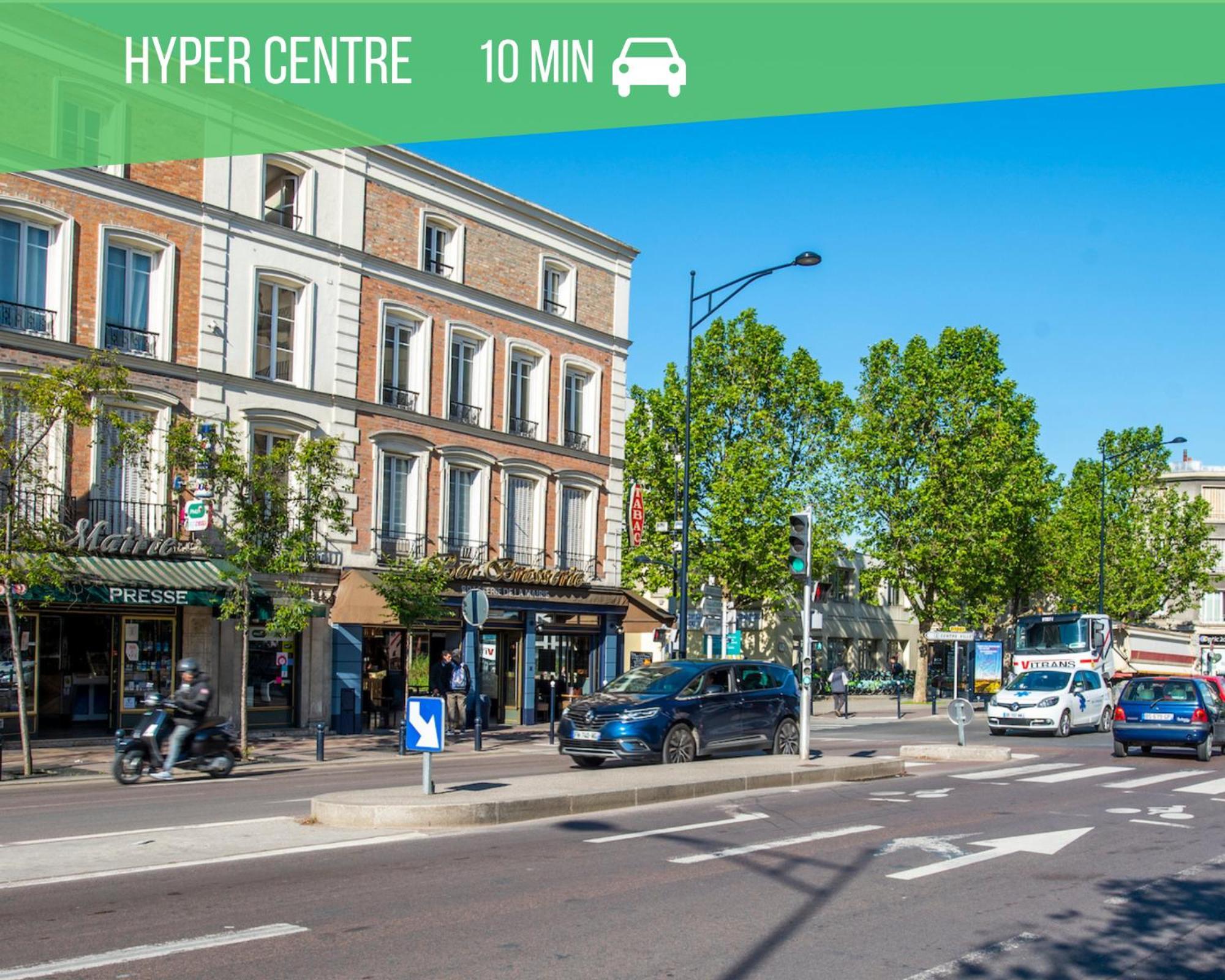 Apartament Brut De Pomme - Self Checkin Automatique - 10 Min Rer A Champigny-sur-Marne Zewnętrze zdjęcie
